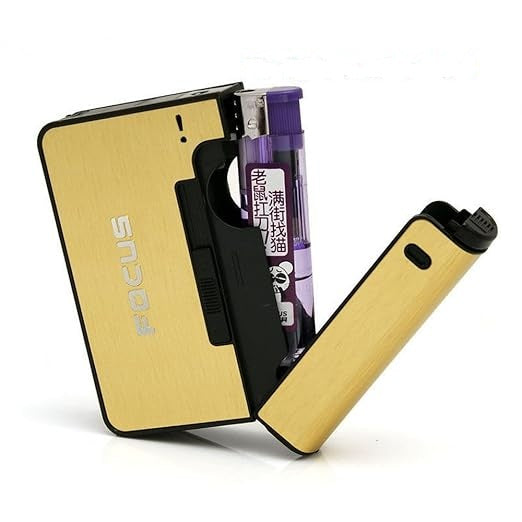 Focus Case with Lighter – Sleek, Compact, and Stylish