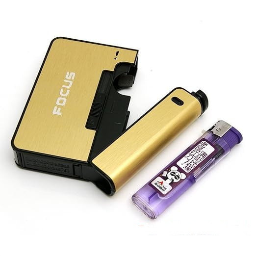Focus Case with Lighter – Sleek, Compact, and Stylish
