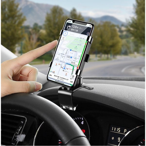 Car Smart Phone Holder – 360 Free Spin - Rotateable Strong Grip Mobile Holder For Cars