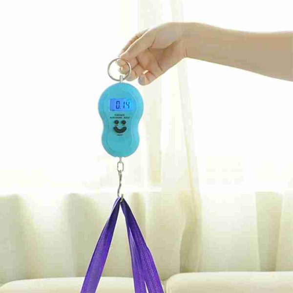 Imported Portable Electronic Digital Hand Hanging Hook Scale | Luggage Bag, Kitchen, Fishing Pocket Scale