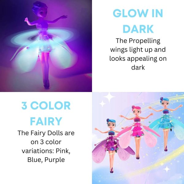 Magical Flying Fairy Doll: USB-Powered Fun for Kids 🌟🧚♀️