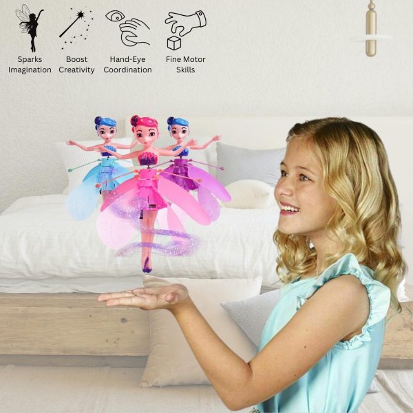 Magical Flying Fairy Doll: USB-Powered Fun for Kids 🌟🧚♀️
