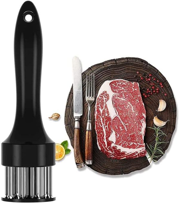 Revolutionize Your Cooking with the Stainless Steel Meat Tenderizer Needle - Perfectly Juicy, Every Time!