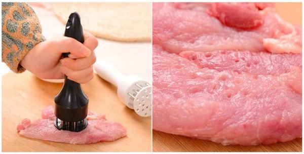 Revolutionize Your Cooking with the Stainless Steel Meat Tenderizer Needle - Perfectly Juicy, Every Time!