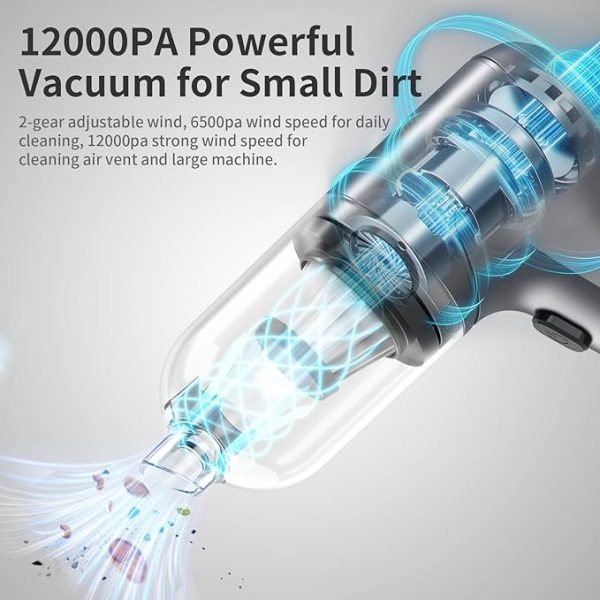 Multifunction Portable Vaccum Cleaner For Car, Home, Outdoor