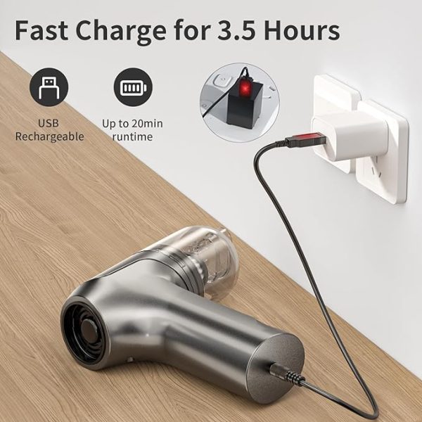 Multifunction Portable Vaccum Cleaner For Car, Home, Outdoor