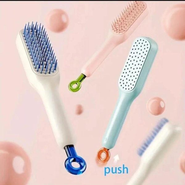 Self Cleaning Hair Brush (Buy One Get One free)