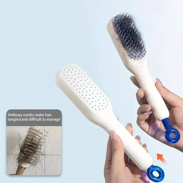 Self Cleaning Hair Brush (Buy One Get One free)