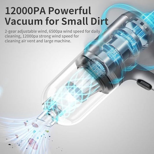 Multifunction Portable Vaccum Cleaner For Car, Home, Outdoor